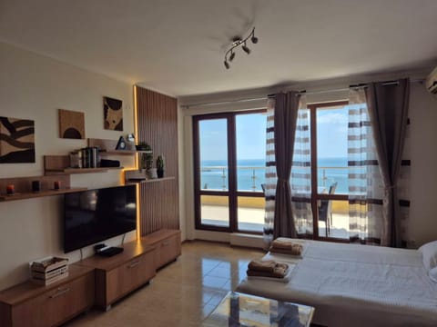 Balcony/Terrace, Living room, Sea view