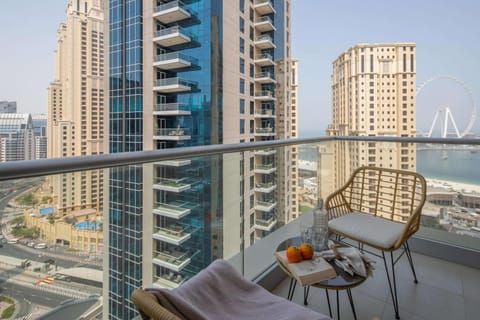 Patio, Bird's eye view, Balcony/Terrace, City view, Sea view