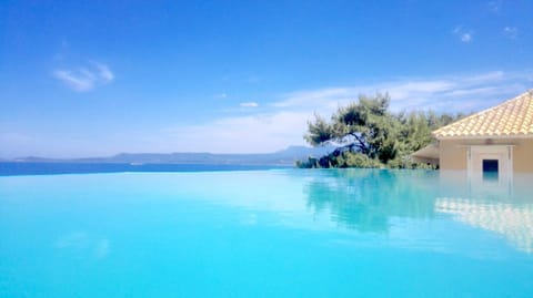 Pool view, Sea view, Swimming pool