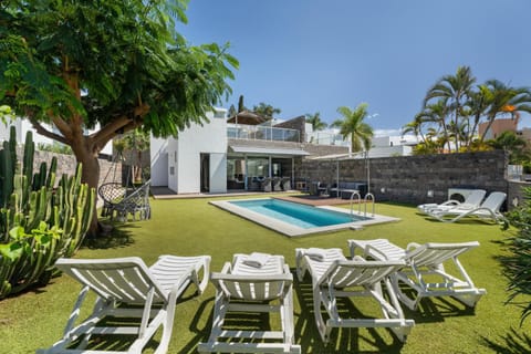Property building, Living room, Swimming pool
