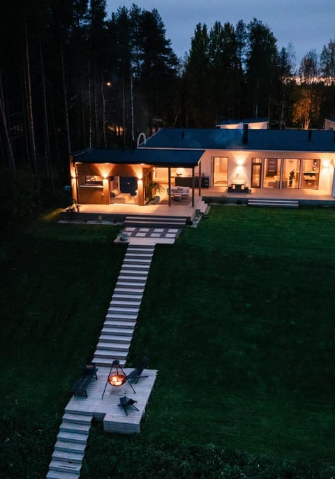 Property building, Garden view