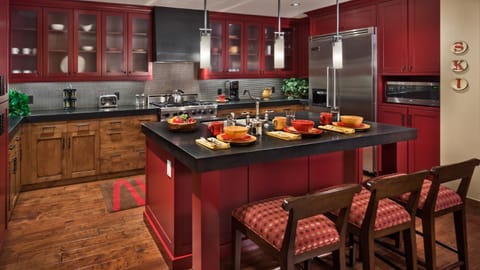 furniture, storage, toaster