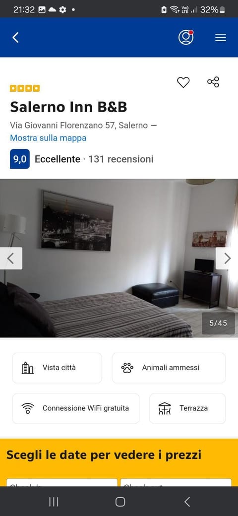 Salerno Inn B&B Bed and Breakfast in Salerno