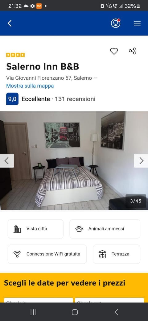 Salerno Inn B&B Bed and Breakfast in Salerno