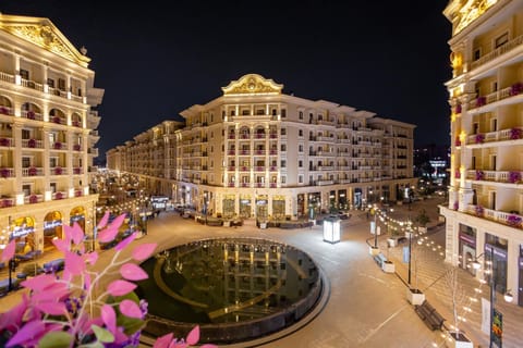 Property building, Night, Neighbourhood, City view, Street view, Location