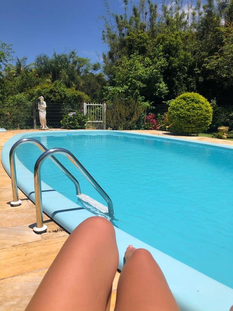 Pool view, Swimming pool, sunbed