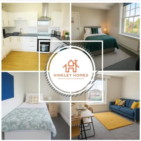 Bright 2-Bed Top Floor Flat, Full Kitchen, Parking Apartment in Taunton