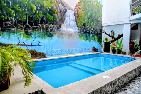 Nearby landmark, Day, Natural landscape, Garden, Garden view, Pool view, Swimming pool