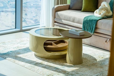 Bright and Spacious 2BR Panoramic Views Sleeps 7 to 8 Guest Apartment in Abu Dhabi