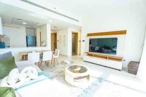 Bright and Spacious 2BR Panoramic Views Sleeps 7 to 8 Guest Apartment in Abu Dhabi