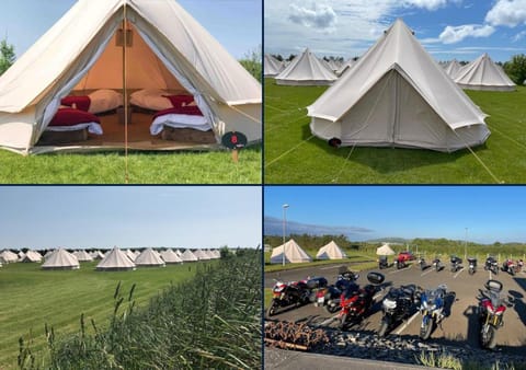 Isle of Man TT Campsite - IOMTT Colby Glamping Campground/
RV Resort in Isle of Man
