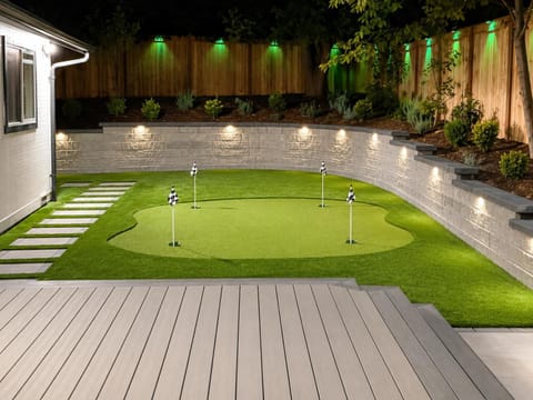Garden, Minigolf, Garden view, Inner courtyard view