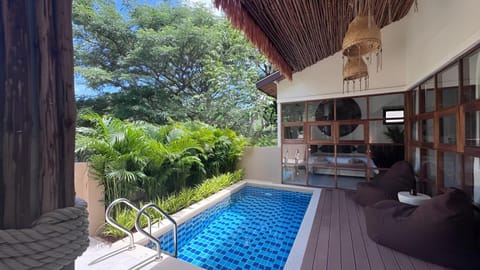 Patio, Day, Garden, Garden view, Pool view, Swimming pool, sunbed