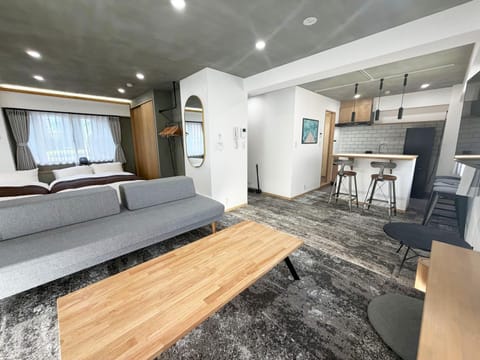 Bed, TV and multimedia, Living room, Bedroom, kitchen