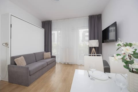 Bed, TV and multimedia, Living room