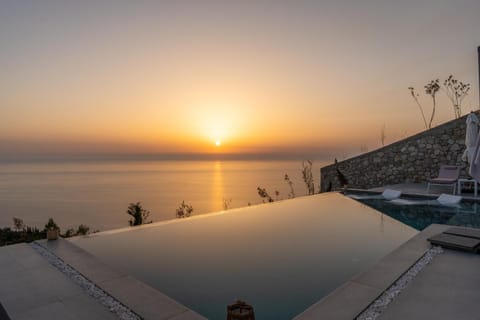Natural landscape, Sea view, Sunset