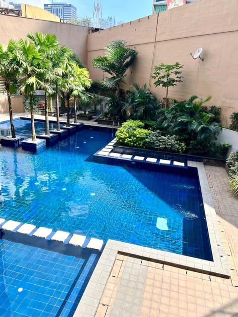 Property building, Pool view, Swimming pool