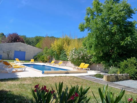 Property building, Living room, Swimming pool