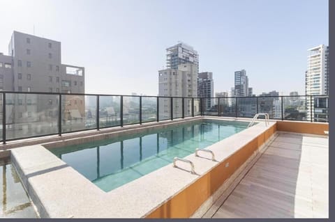 Day, View (from property/room), Balcony/Terrace, Pool view, Swimming pool, sunbed