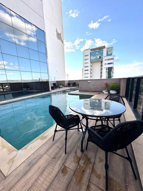Day, View (from property/room), Balcony/Terrace, Pool view, Swimming pool, Swimming pool, sunbed