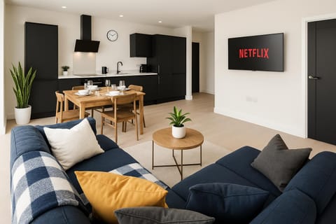 Stunning NEC apartments - Sleeps 8 Apartment in Solihull