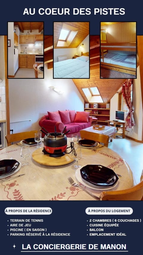 Refuge des pistes Apartment in Haute-Savoie