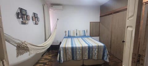 Bed, Photo of the whole room, Bedroom, towels, wardrobe, air conditioner