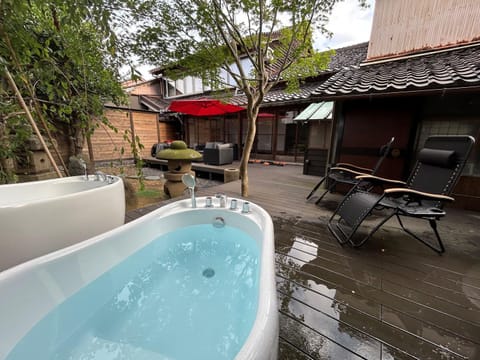 Patio, Open Air Bath, Inner courtyard view, Bath