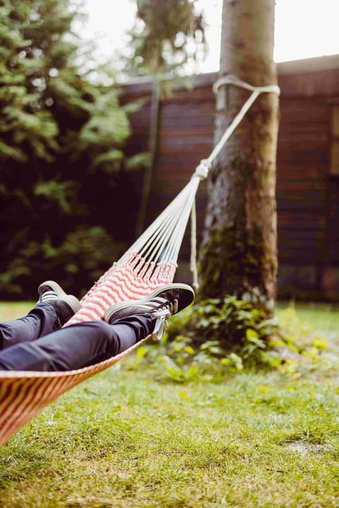 Houten accommodatie Sasseltermillen Woltzdal Campground/ 
RV Resort in Luxembourg