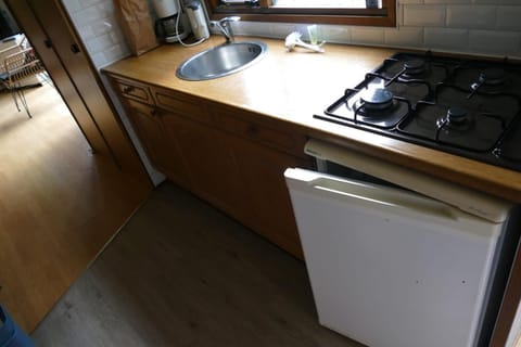 Houten accommodatie Sasseltermillen Woltzdal Campground/ 
RV Resort in Luxembourg