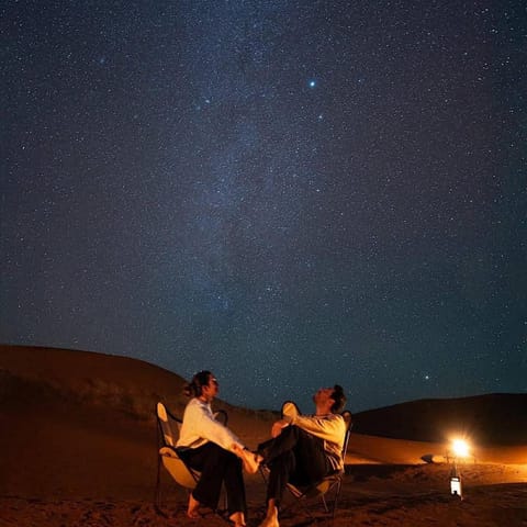 Night, People, Natural landscape, group of guests