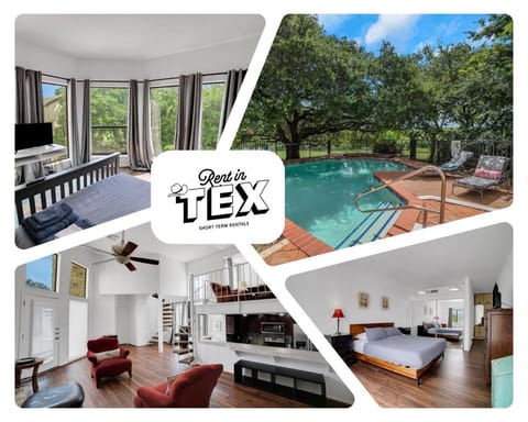 Austin Luxury Hills 4BR Gated Home w Pool Apartment in Lakeway