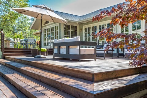 10 Acre Estate with Views Teahouse and Pickleball Court House in Occidental