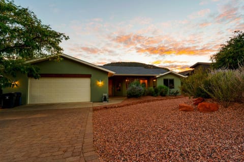 Property building, Sunset