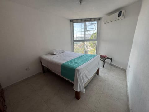 Bed, Bedroom, air conditioner