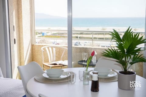 Natural landscape, View (from property/room), Balcony/Terrace, Living room, Dining area, Sea view