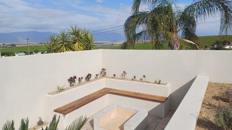 Natural landscape, fireplace