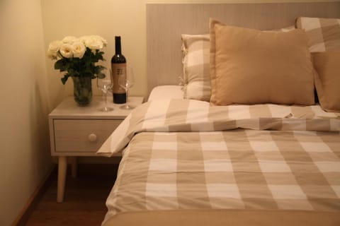 Bed, Bedroom, Sunset