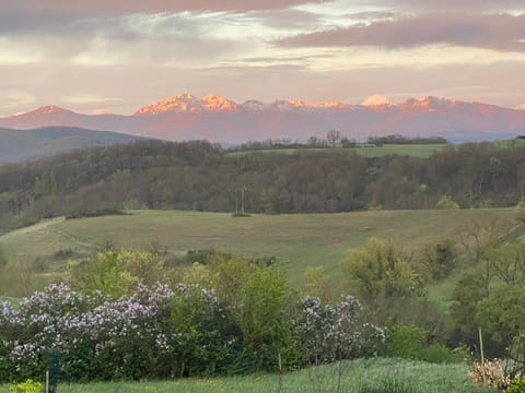 Spring, Natural landscape, Mountain view, Sunrise