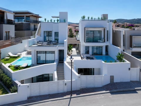 Property building, Patio, Day, View (from property/room), Balcony/Terrace, Pool view, Swimming pool, sunbed