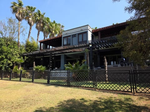 Property building, Garden view