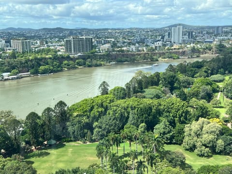 Nearby landmark, Day, Natural landscape, Bird's eye view, City view, Mountain view, River view