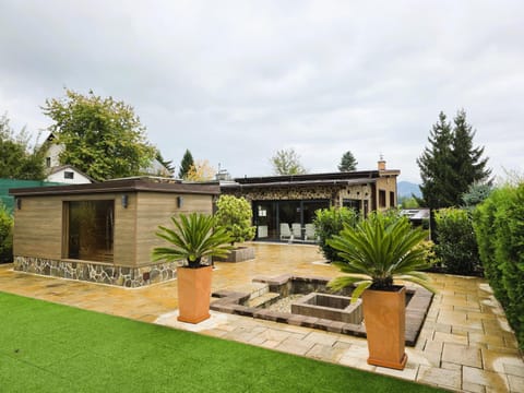 Property building, Garden, Garden view