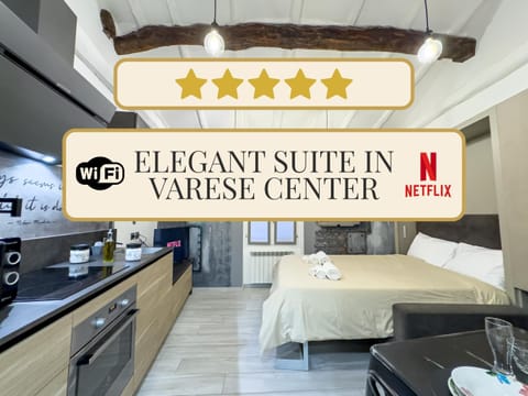 Centro storico- Suite silenziosa, Wi-Fi & Netflix Apartment in Varese