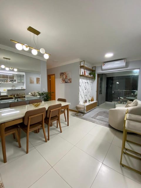 Living room, Dining area, air conditioner