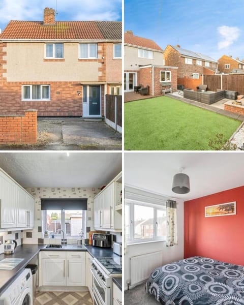 Warm & Spacious 3-Bed Retreat in Doncaster House in Doncaster