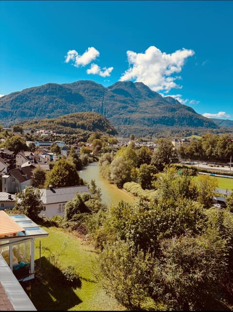 Day, Natural landscape, Mountain view, River view