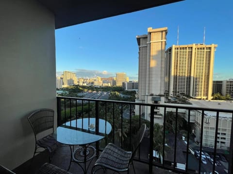 Penthouse unit at Palms Waikiki Apartment hotel in McCully-Moiliili