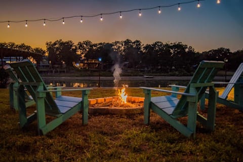Patio, Night, BBQ facilities, Sunset