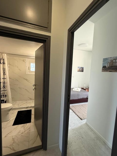 Bed, Bathroom, Bedroom